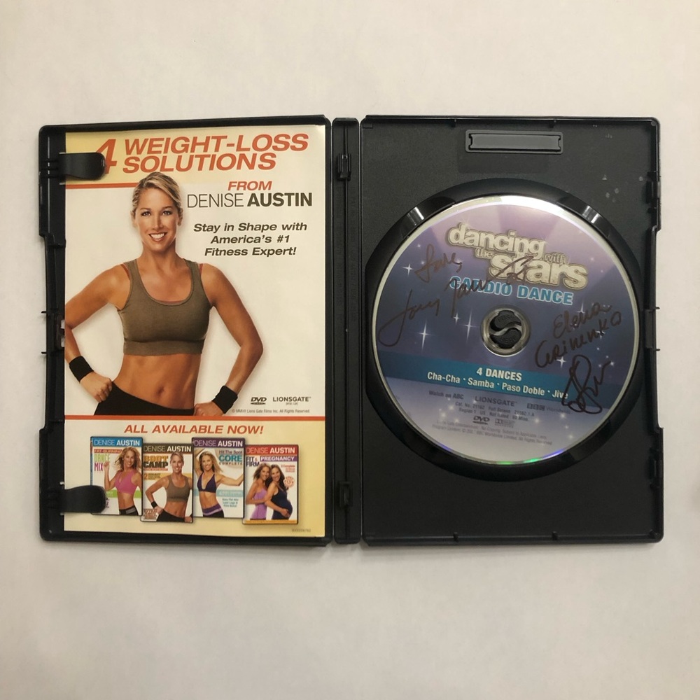 Signed DWTS dvd - Picture 4 of 4